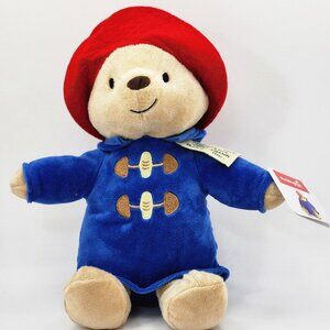 Kohls Cares Paddington Bear Plush Stuffed Animal Red Hat Blue Coat Tags 2023